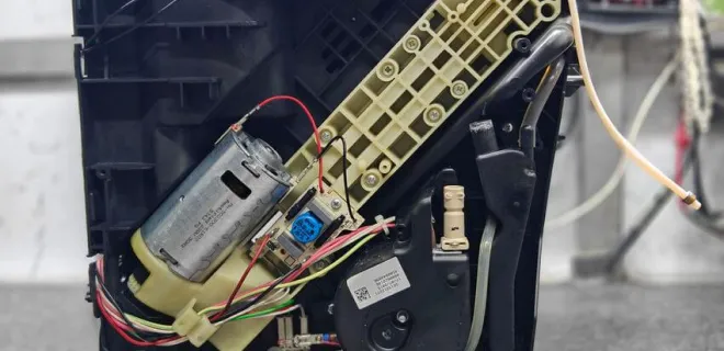 Замена редуктора помола в Delonghi ECAM 22.110